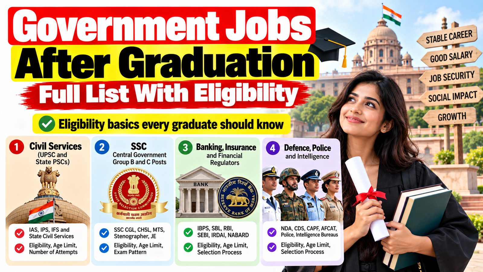 Government Jobs After Graduation Guide