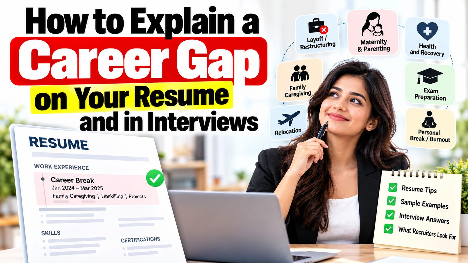 How to Explain a Career Gap