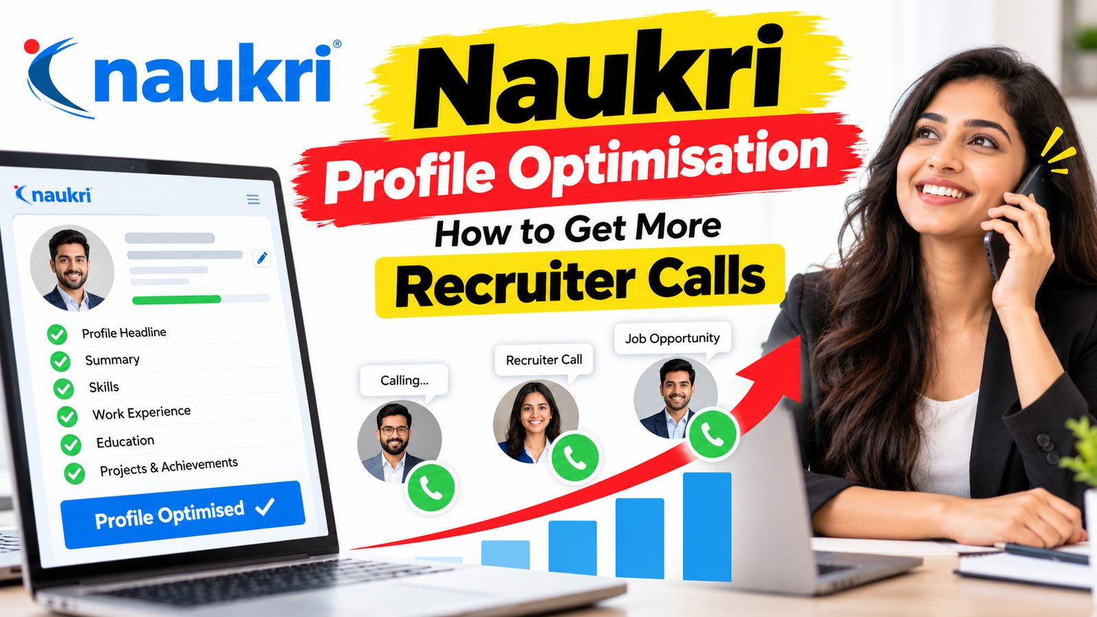 Naukri profile optimisation: how to get more recruiter calls