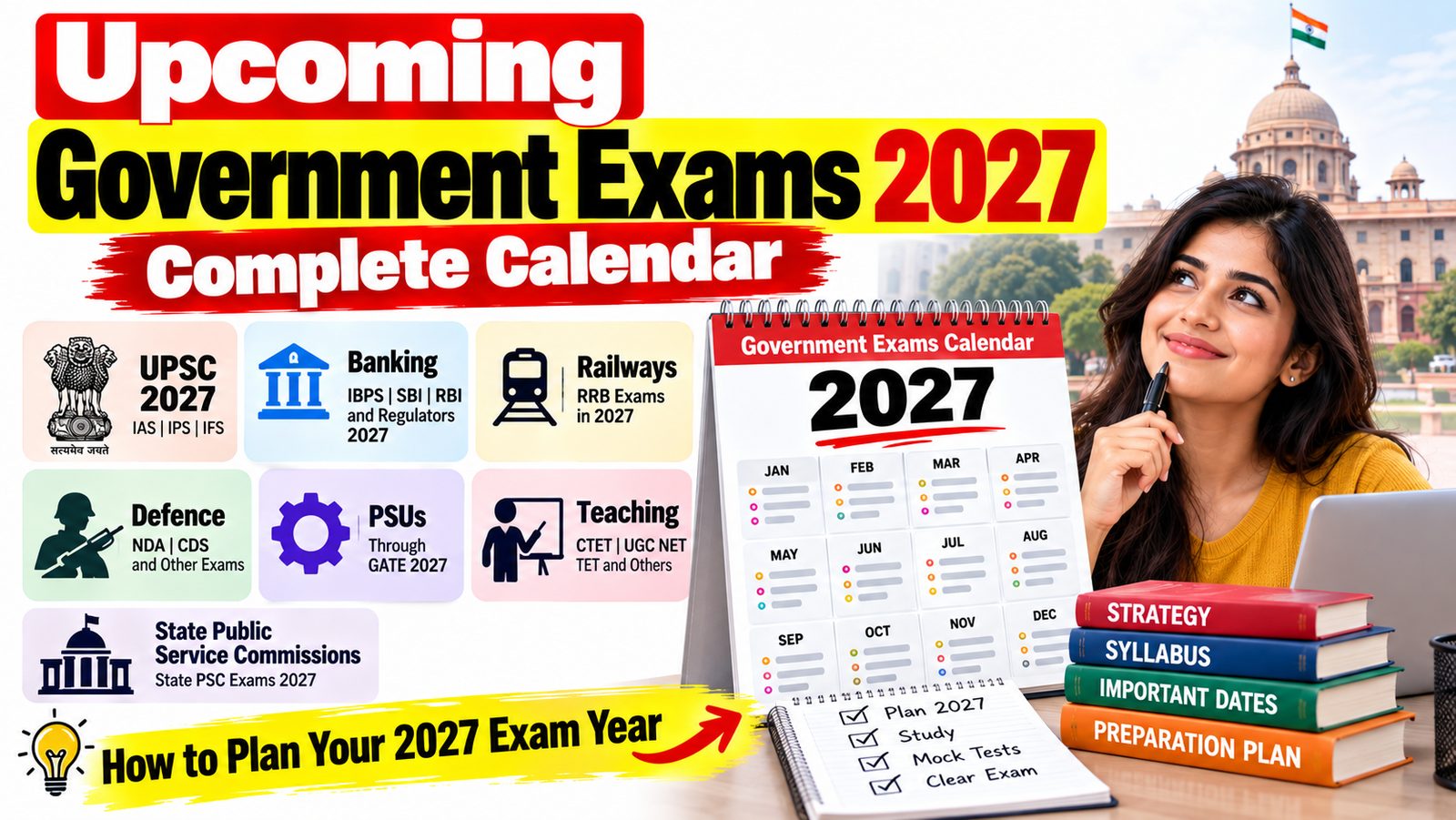 Upcoming Government Exams 2027 Calendar Guide